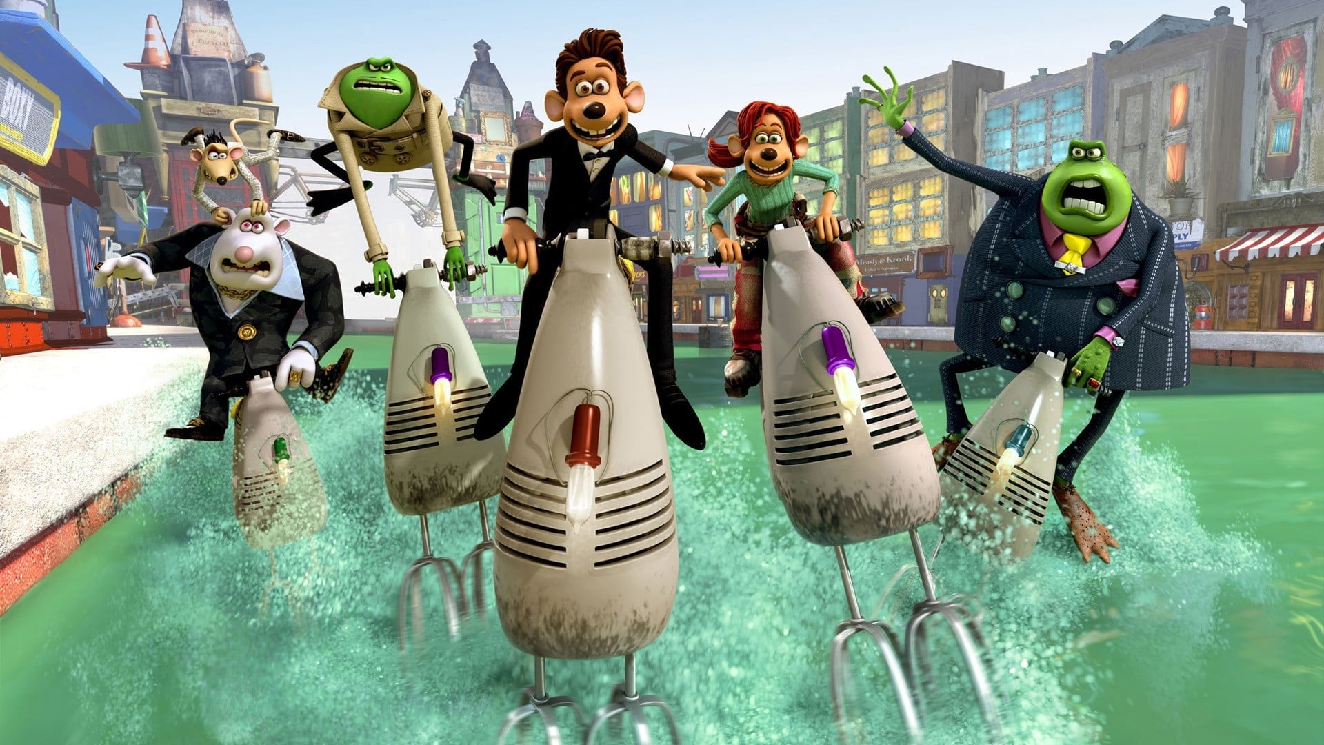 دانلود انیمیشن Flushed Away 2006