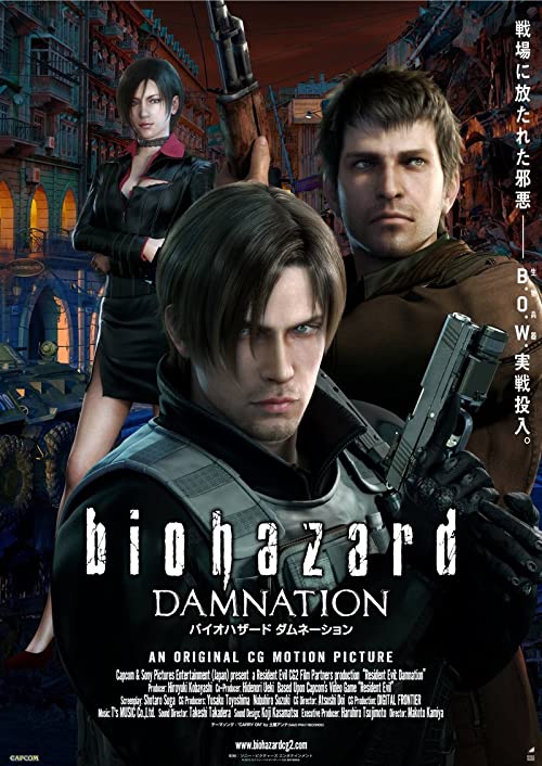 دانلود انیمه Resident Evil: Damnation 2012