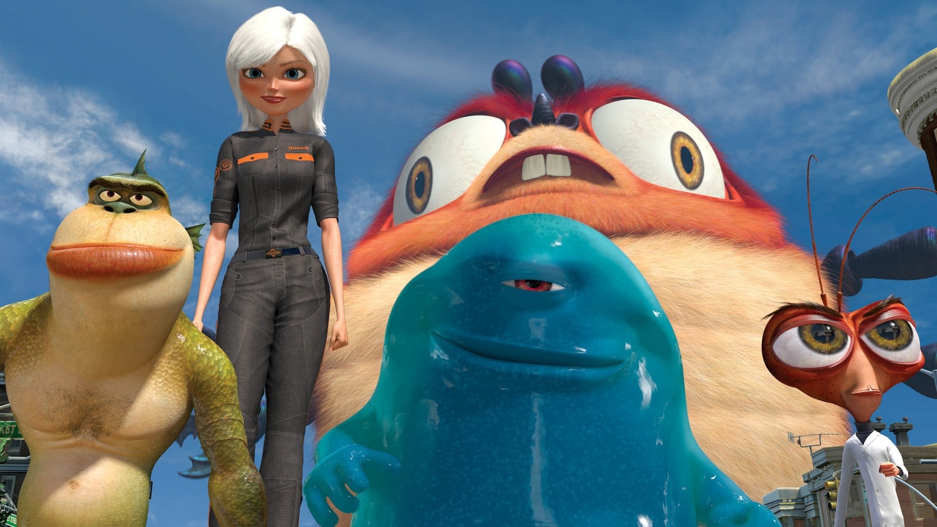 دانلود انیمیشن Monsters vs. Aliens 2009