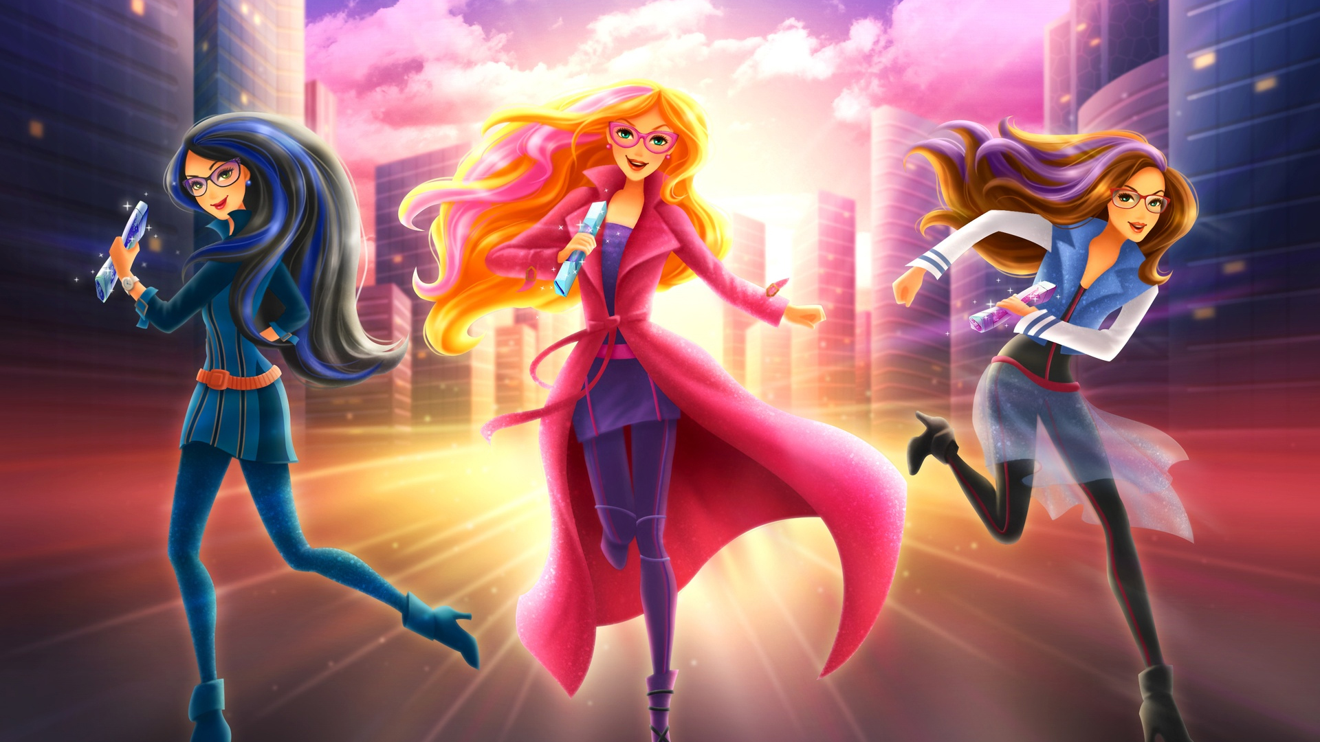 دانلود انیمیشن Barbie: Spy Squad 2016