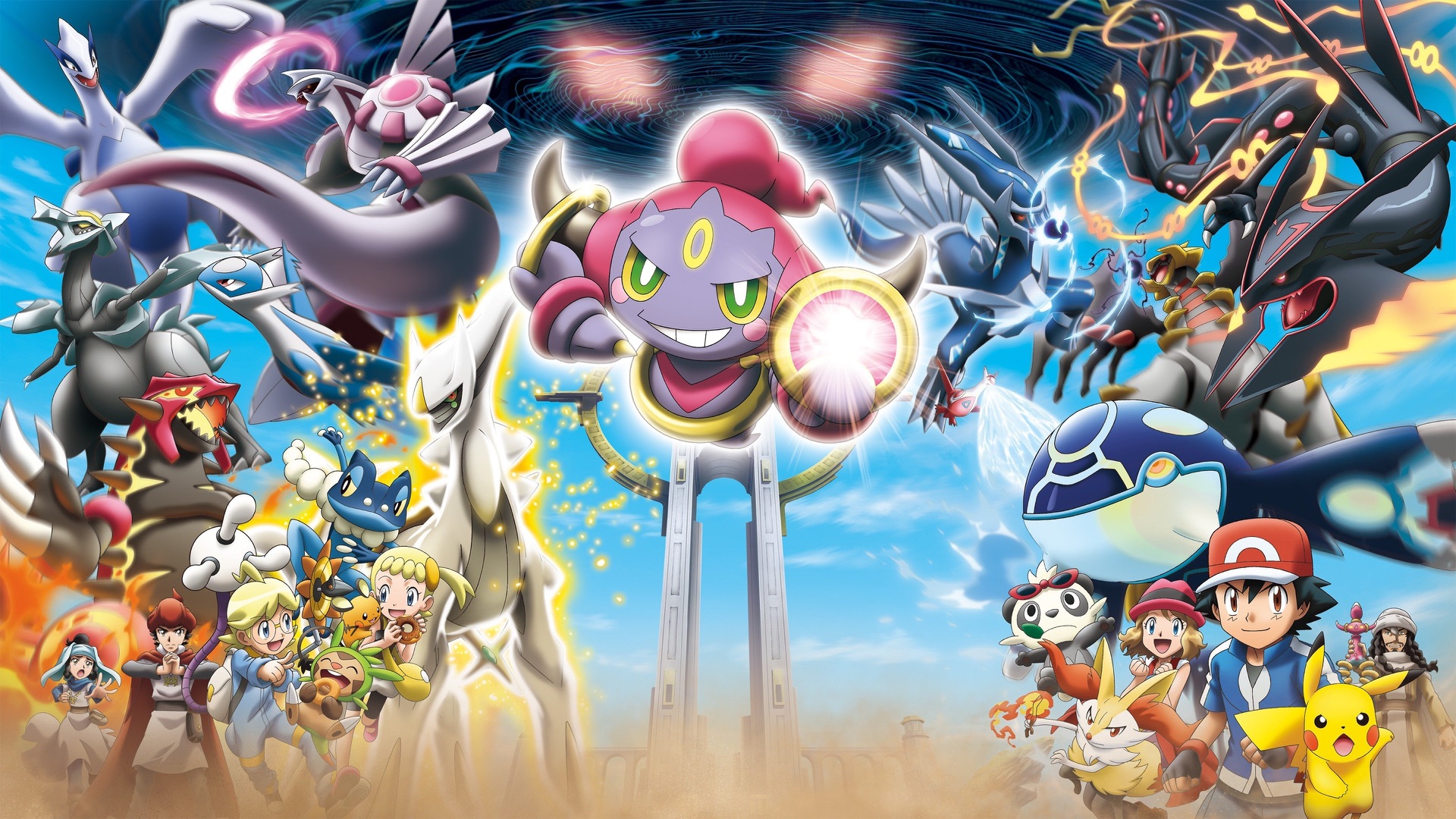 دانلود انیمه Pokémon the Movie: Hoopa and the Clash of Ages 2015